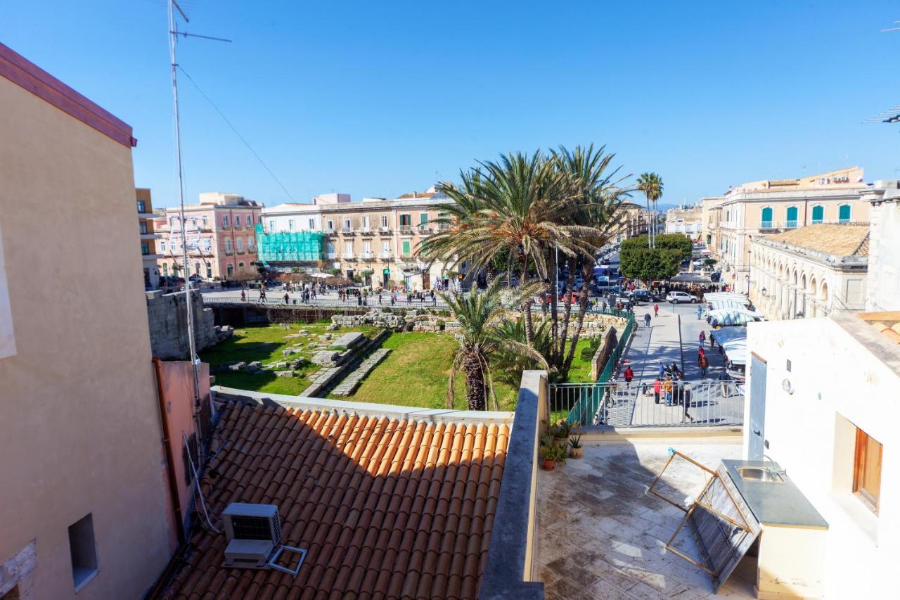 シラクーサLa Terrazza Sul Tempio Di Apolloアパートメント エクステリア 写真